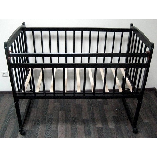 Детская кроватка Массив Беби-2, колесо-качалка фото 6