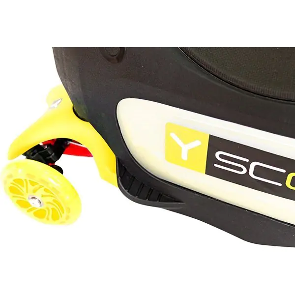 Каталка-самокат 3 в 1 Y-Scoo Mini Jump&Go со светящимися колесами фото 20