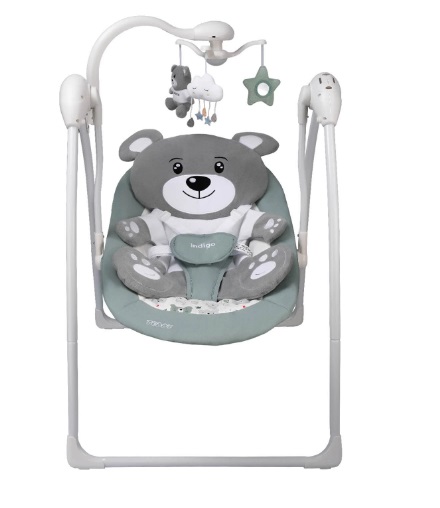 Детские электронные качели Indigo Teddy фото 2