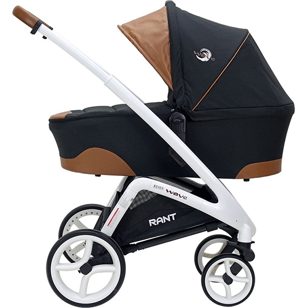 Детская коляска Rant Wave 2 в 1, ткань+эко-кожа фото 7