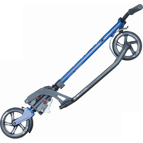 Двухколесный самокат Globber My Too One К180 by Kleefer, инновационный складной механизм фото 5