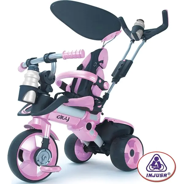 Трехколесный велосипед Injusa City Trike Aluminium арт. 3262/002 фото 1