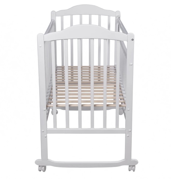 Детская кроватка Мой малыш 4, колесо/качалка фото 2