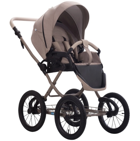 Детская коляска Aroteam Moreno SL New 2 в 1 на бежевой раме фото 2