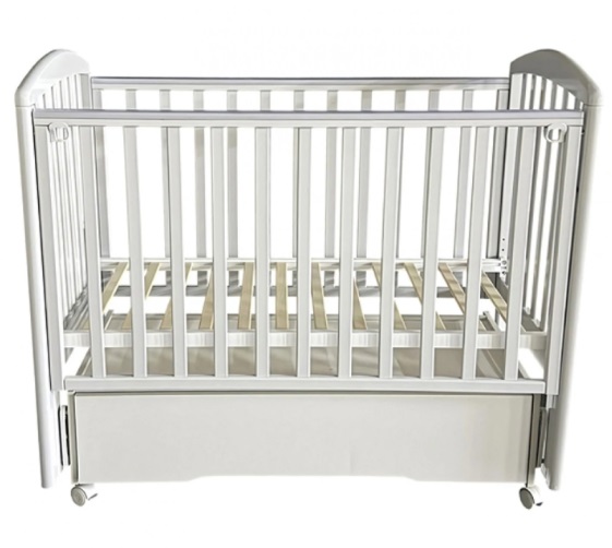 Детская кроватка Антел Alita-2 с универсальным маятником и ящиком фото 1