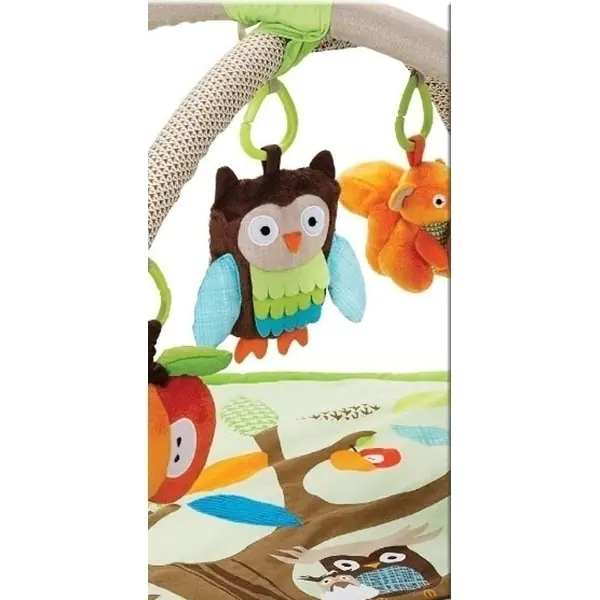 Детский коврик Felice F Птицы на Ветке с игровыми дугами и игрушками, 95 х 95 х 45 см, арт. 12FS фото 4