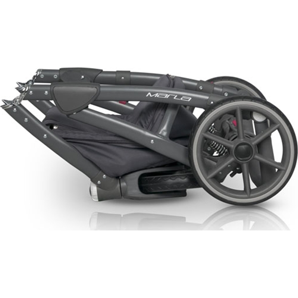 Детская коляска Riko Marla 3 в 1, ткань + эко-кожа фото 16