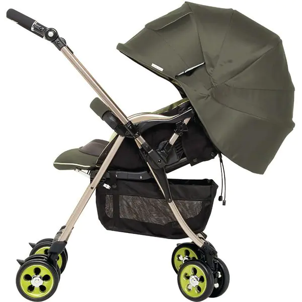 Детская прогулочная коляска Combi Miracle Turn XZ-600, с рождения фото 1