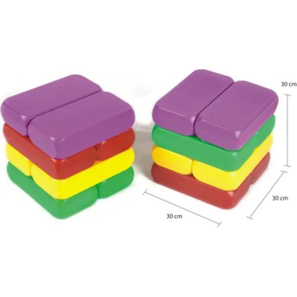 EB-3048 Детский конструктор Edu Play Farm Big Block фото 3