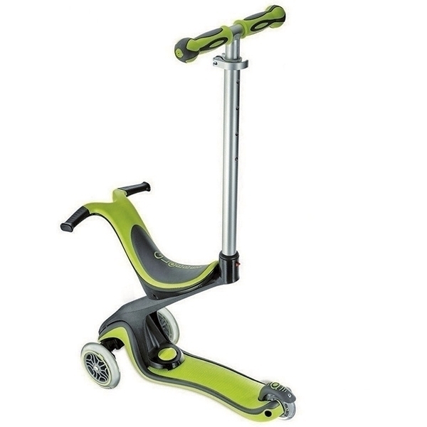 Трехколесный самокат Globber EVO 5 в 1 со светящимися колесами фото 7