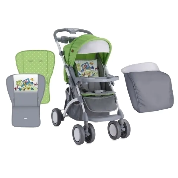 Детская прогулочная коляска Lorelli Apollo с перекидной ручкой фото 1