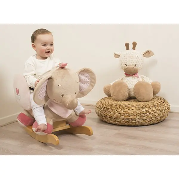 Детская подушка-подголовник Nattou Neck pillow Charlotte & Rose Слоник 655361 фото 2