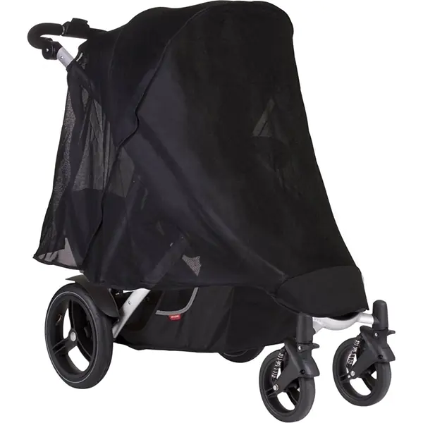 Москитка на прогулочный блок и дополнительное сиденье колясок Phil and Teds Verve / Verve Double - Фото