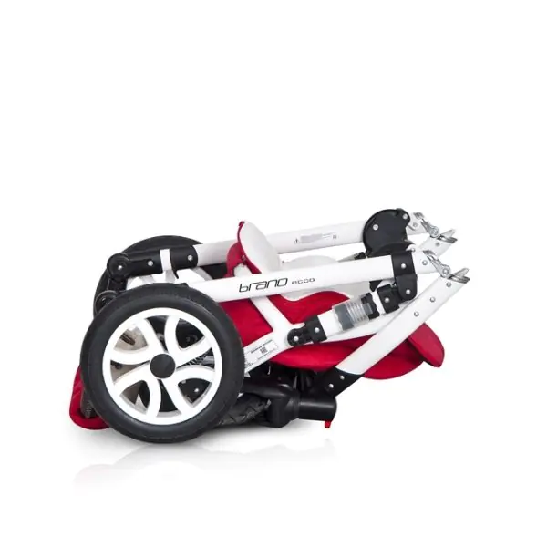 Детская коляска Riko Bruno (Brano) Ecco 2 в 1 фото 7