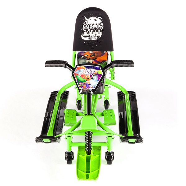 Детский снегокат-трансформер с колесиками и спинкой Small Rider Snow Comet 2 фото 3