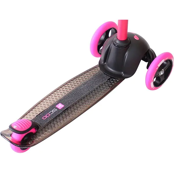 Трехколесный самокат Y-Scoo RT Trio Diamond 120 Monsters 3 высоты с блокировкой колес фото 19