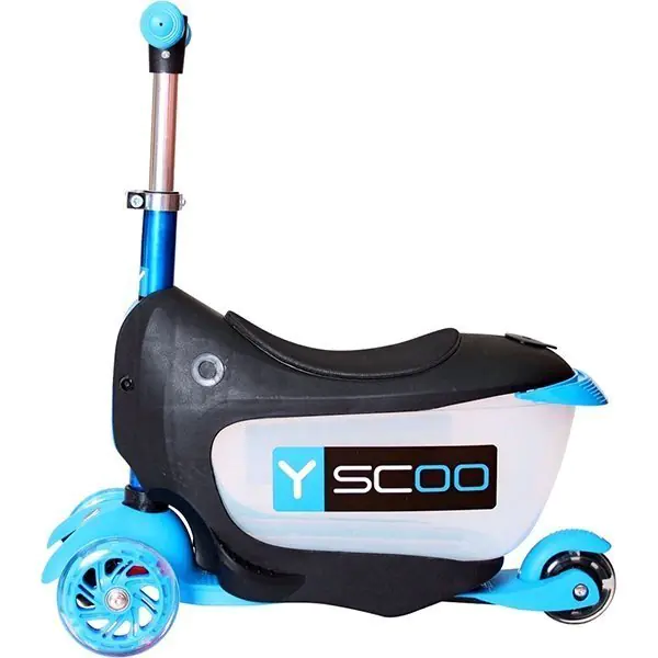 Каталка-самокат 3 в 1 Y-Scoo Mini Jump&Go фото 7