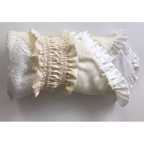 Комплект постели для круглой и овальной кроватки Marele Версаль 460228-10, 19 предметов фото 8