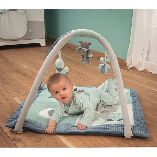 Мягкие игрушки малые Nattou Doudou Наттоу Дуду Jack, Jules & Nestor Мишка и Слоник 843140, 843133 фото 3