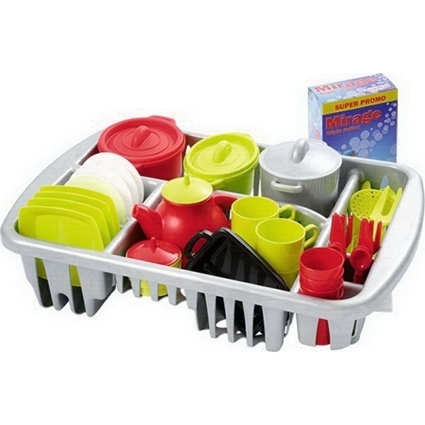 Набор посудки Ecoiffier 100% Chef 1210, 45 предметов фото 1