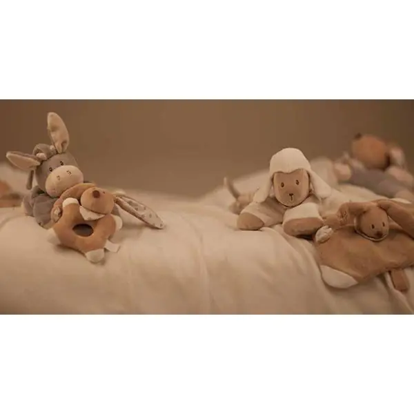 Мобиль Nattou Наттоу Cappuccino Кролик, Овечка, Ослик 211215 фото 4