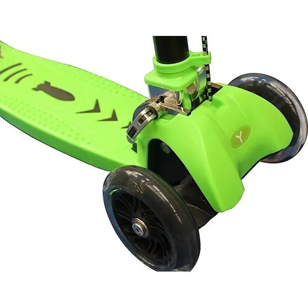 Самокат Y-Scoo Maxi City RT Simple Gagarin трансформер с ручным тормозом фото 10