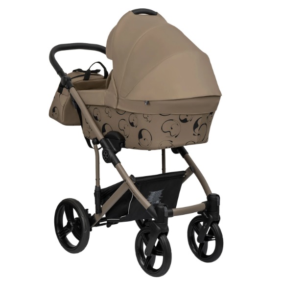 Детская коляска Bebetto Magnum Light Se 2 в 1 на бежевой раме фото 4