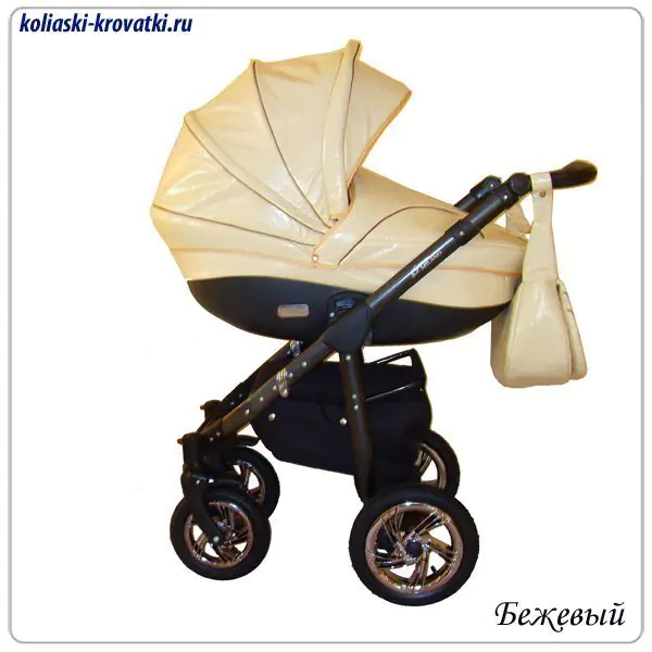 Детская коляска Androx Milano Exclusive 2 в 1 фото 9