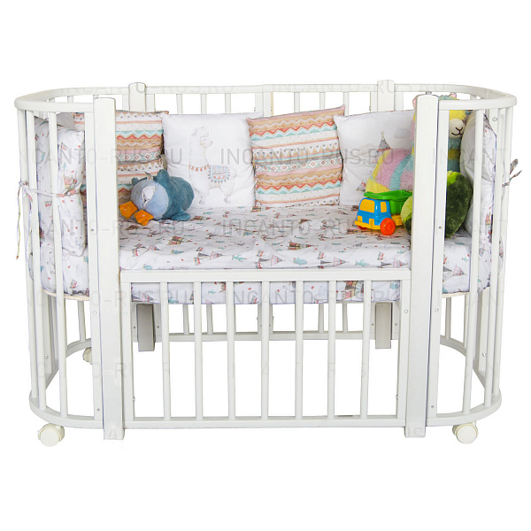 Детская кроватка El Nanio Wood 5 в 1 - Фото