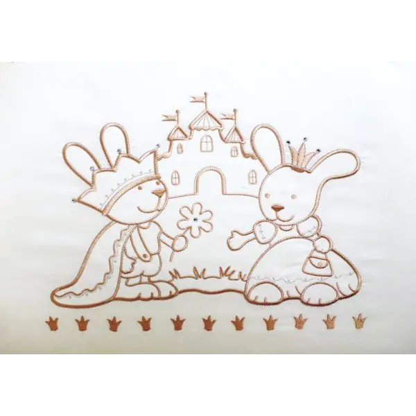 Комплект постельного белья Lappetti Маленькое Королевство 3 предмета фото 1