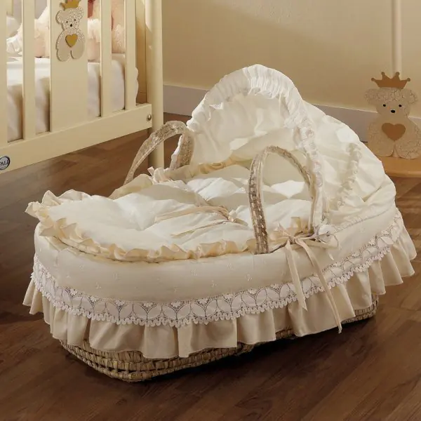 Колыбель плетеная Pali Caprice Royal — как выглядит в жизни