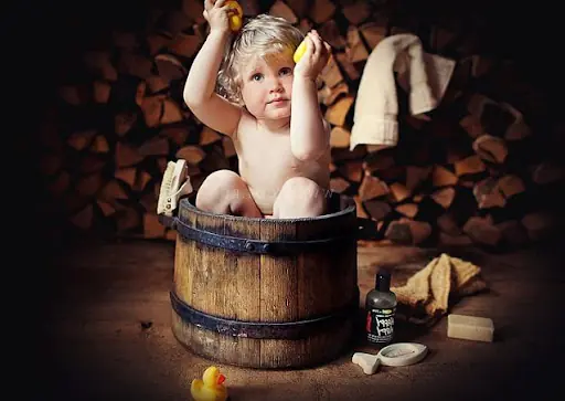 Можно ли посещать баню с ребёнком ?