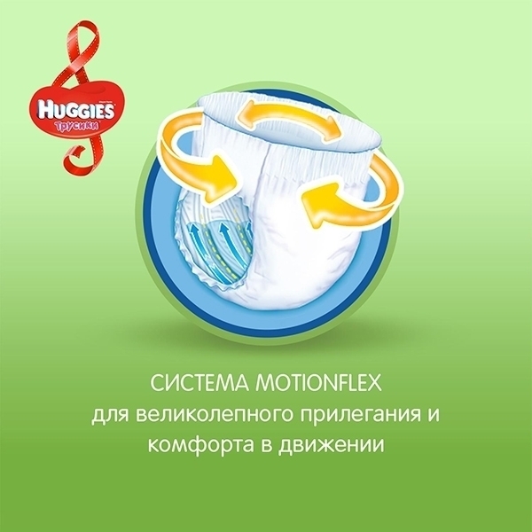 Трусики / подгузники для девочек Huggies 3, 7-11 кг, 19 штук фото 5