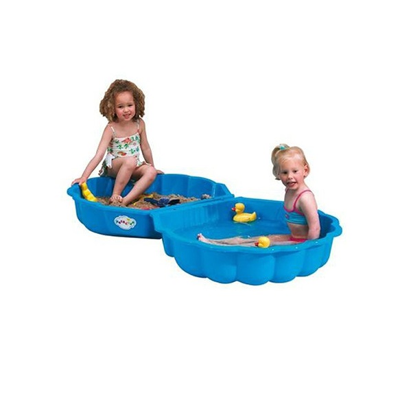 Детская песочница Paradiso Ракушка  с крышкой - Фото