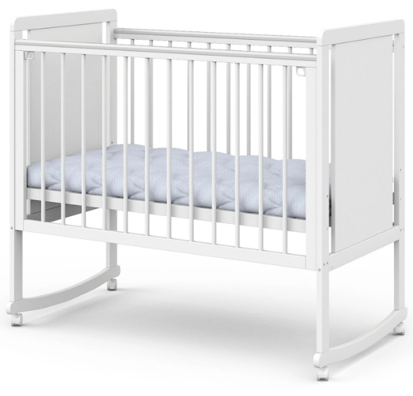 Детская кроватка Indigo Classic, колесо/качалка фото 2