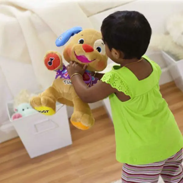 FP BGY23 Ученый щенок Fisher Price Смейся и Учись рус-англ фото 4