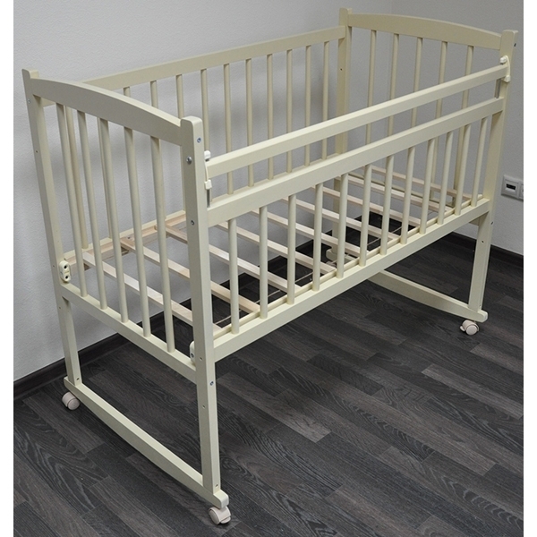 Детская кроватка Массив Беби-2, колесо-качалка фото 17