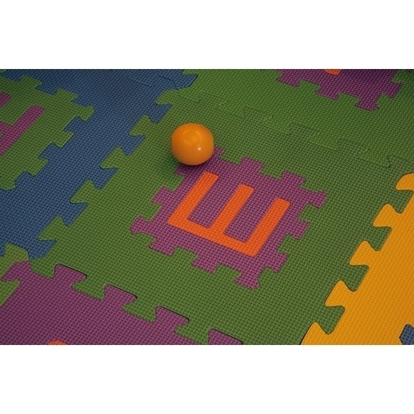 Игровой коврик-пазл Funkids 12" Алфавит-1 с русским алфавитом KB-007R, 30 плит фото 6