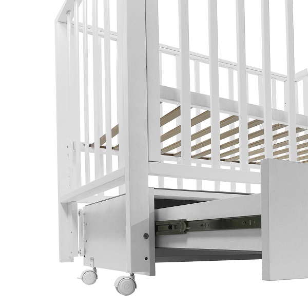 Детская кроватка Sweet Baby Vittoria с маятником и ящиком фото 4