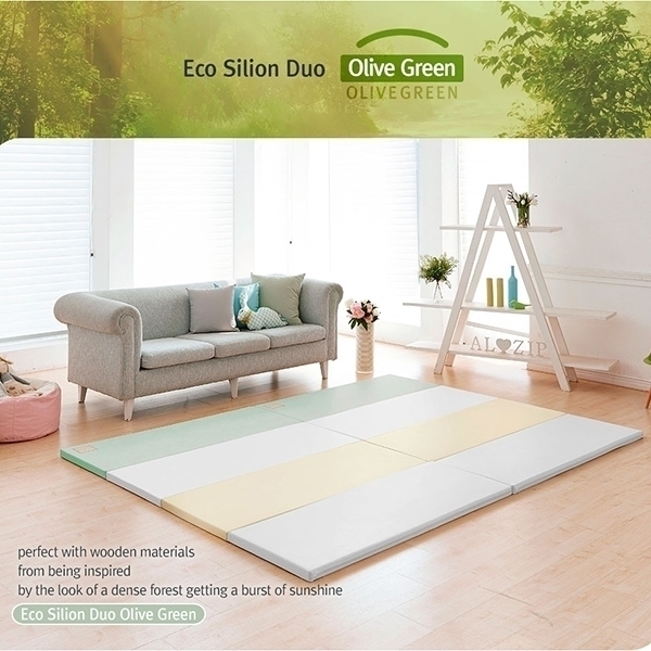 Детский игровой складывающийся коврик AlzipMat Silion Mat G SM-200G фото 15