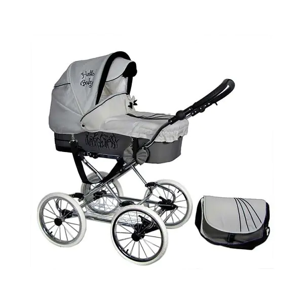 Детская коляска Malycar El-Jot Scarlet Melanie 3 в 1 фото 3