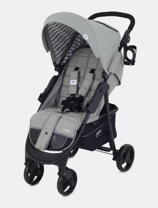 Детская прогулочная коляска Mowbaby Cross - Фото