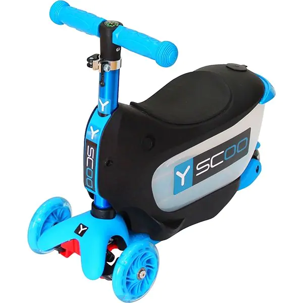 Каталка-самокат 3 в 1 Y-Scoo Mini Jump&Go фото 4