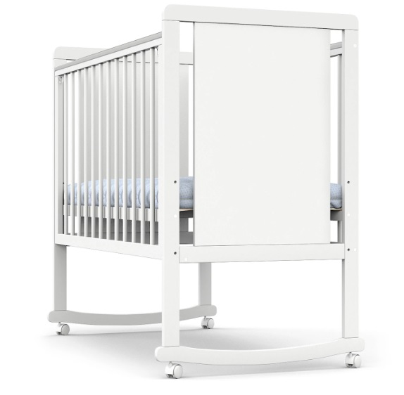 Детская кроватка Indigo Classic, колесо/качалка фото 6