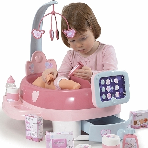 Набор по уходу с куклой и планшетом Smoby Baby Nurse 220317 фото 5