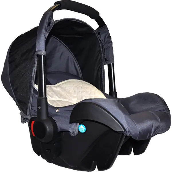 Детская коляска Esperanza Classic Leatherette 3 в 1 кожа Цвет рамы - Бежевый Маленькие колеса фото 3