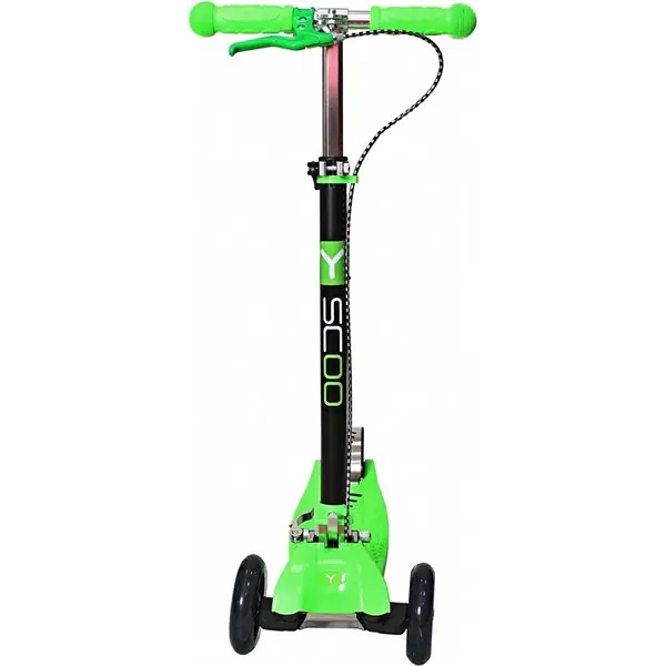 Самокат Y-Scoo Maxi City RT Simple Gagarin трансформер с ручным тормозом фото 4