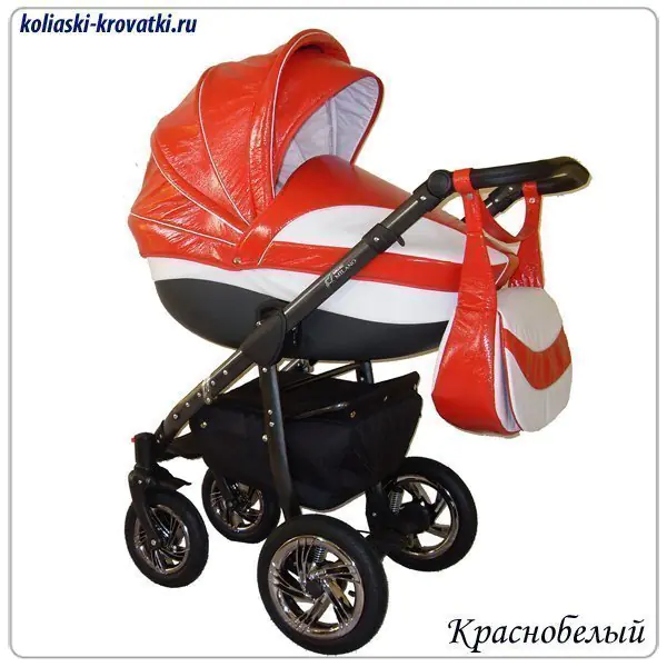 Детская коляска Androx Milano Exclusive 2 в 1 фото 16