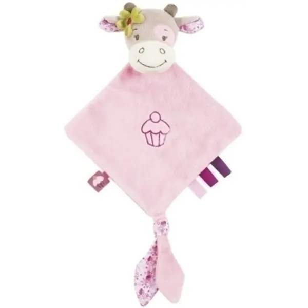 Мягкие игрушки малые Nattou Doudou Наттоу Дуду Manon & Alizee Коровка и Собачка 521123, 777162 фото 1