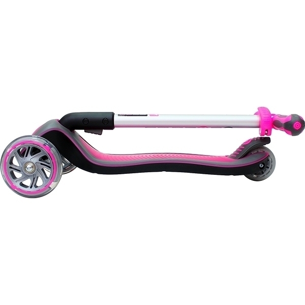 Трехколесный самокат Globber Elite SL My Free Fold Up 445 со светящимися колесами фото 14